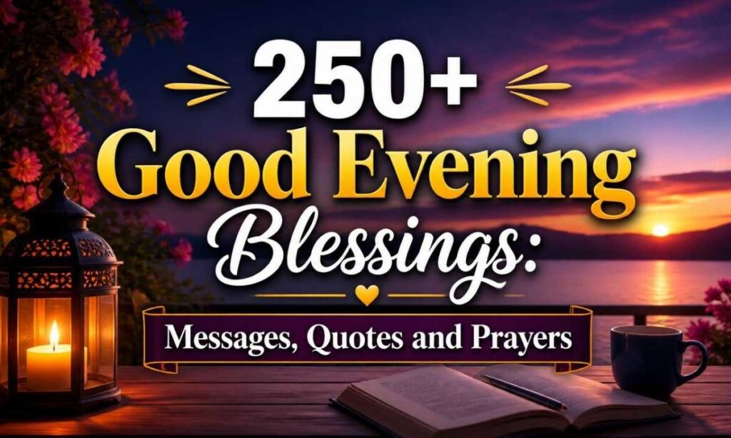 250-good-evening-blessings-messages-quotes-and-prayers