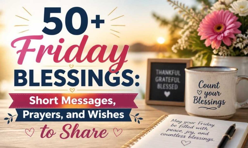 50+ Friday Blessings: Short Messages, Prayers, and Wishes to Share